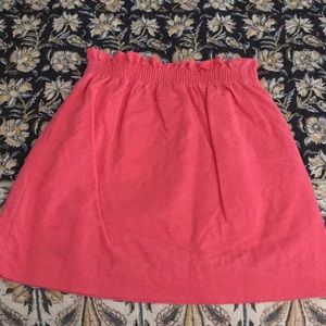 J. Crew hot pink skirt